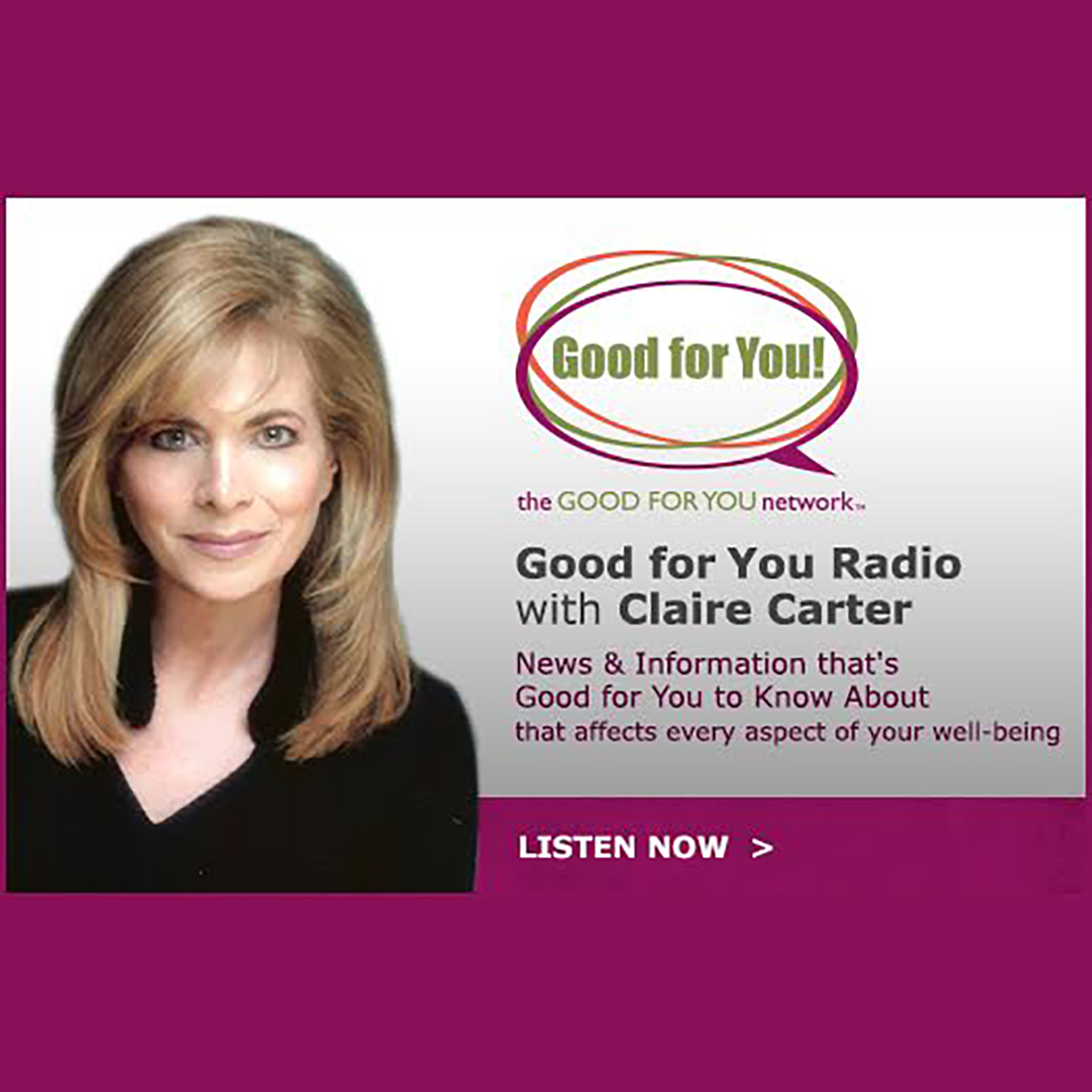 Good For You Radio Archives - PodJockey